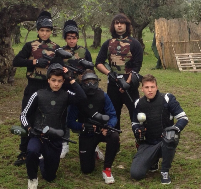  All crazy for paintball 